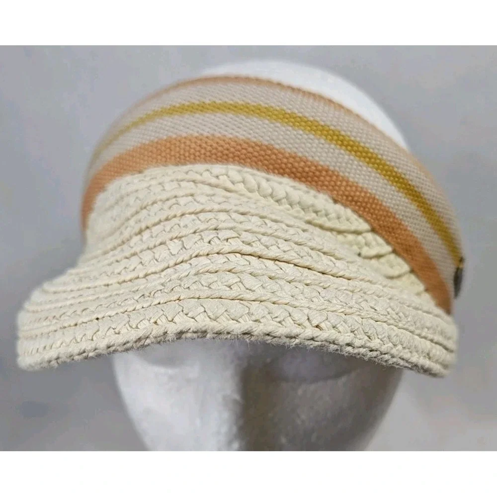 Roxy women's Cloth Sunny Morning Visor OSFM Summer Beach Boho Hat Cap Surf Wear